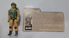 RARE Vintage G.I. Joe - Helicopter Assault Trooper Airborne with File Card