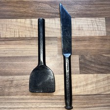 Vintage Brades 2 1/4” bolster and plugging chisel stonemason brick masonry