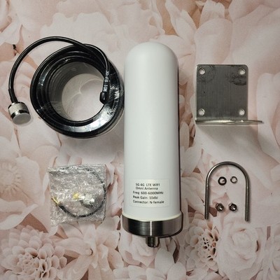 Omni Directional Outdoor Antenna for Routers and Cell Signal 4G 5G LTE GSM