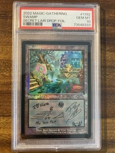 Plains サイン入り マジック：ザ・ギャザリング ポストマローン Plains