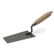 AKTION: Putzkelle 1mm Stahl DEWEPRO 145mm Maurerkelle Kelle Holzgriff Glattkelle