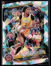 2025 Panini Prizm WNBA #118 Rickea Jackson Ice Prizms