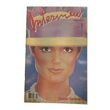 Andy Warhol Interview Magazine Susan Sarandon, June 1983