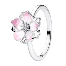 Pandora Jewelry Women's Ring Silver Cherry Blossom 194371C01