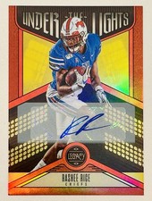 🔥 Rashee Rice 2023 Legacy Under The Lights Rookie Ruby RC AUTO /50 Chiefs 🔥