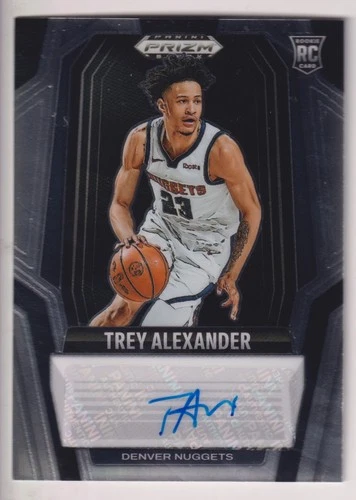 TREY ALEXANDER 2024-25 PANINI PRIZM BASKETBALL AUTOGRAPH AUTO CARD #RS-ALX