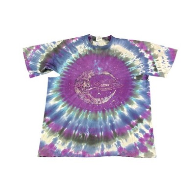 Vintage Eye Dye Tie Dye Moon Galaxy T Shirt XL Cosmic Psychedelic 90s