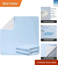 Super Absorbent Washable Dog Pee Pads - 2-Pack 18x24, Leak Proof & Comfortable