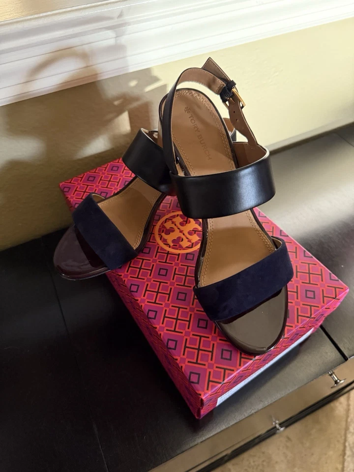 Женские двухполосные сандалии-эспадрильи Tory Burch Selby размер 8 М - Изображение 2 из 4