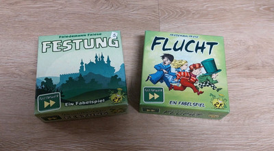 Festung & Flucht 2F Spiel Kartenspiel Fast Forward Friedmann Friese unbespielt 