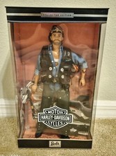 NRFB MATTEL 1998 COLLECTOR EDITION HARLEY DAVIDSON KEN 2 BARBIE DOLL 25638
