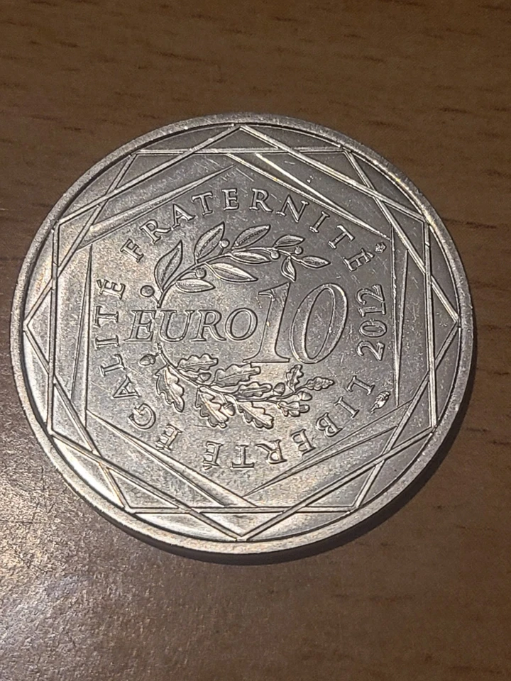 Pièce 10 euros des régions Argent 2012 Corse - Photo 2/2