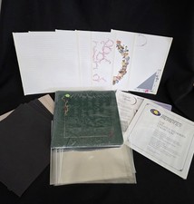 NEW Creative Memories 12x12 Green Holiday Xmas Scrapbook Album plus extras