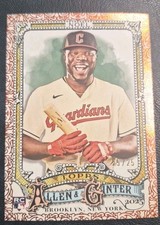 2025 Topps Allen & Ginter Jhonkensy Noel Red #25/25 Filagree Rookie RC Guardians