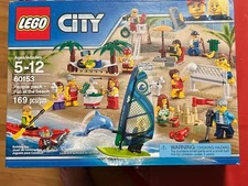LEGO CITY 60153 PEOPLE PACK FUN AT THE BEACH NEW SEALED