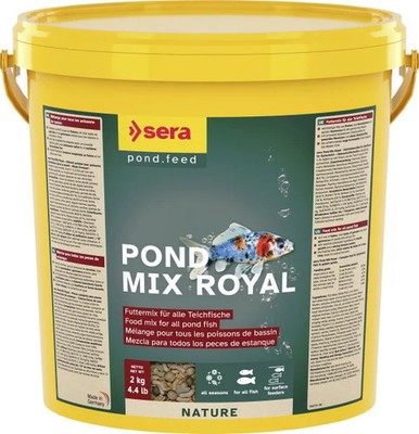 Sera Pond Fischfutter Teich Mix Royal 10 L  Teichfutter