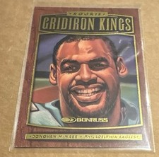 1999 Donruss - Rookie Gridiron Kings Donovan McNabb #RGK2 /5000 (RC)