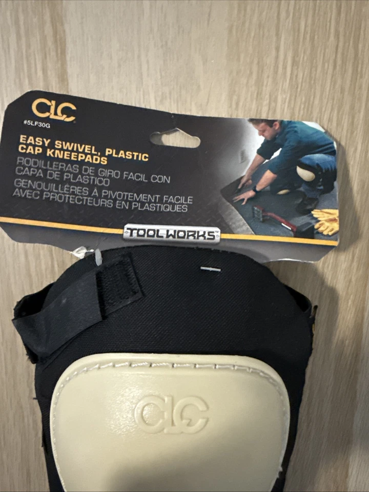 CLC #5LF30G Easy Swivel Plastic Cap Kneepads TOOLWORKS - Image 2 of 4