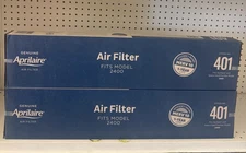 Aprilaire 401 (2-Pack) - Air Filter For Air Purifier Model 2400