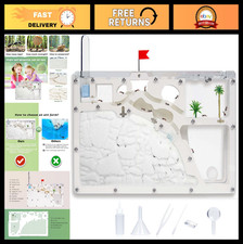 Large Ant Farm Castle - Educational Ant Colony Kit with Sand Habitat - Live Ant