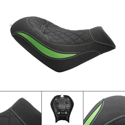 Vorderes Raider-Sitz-Fahrerkissen Pu Grün Für Kawasaki Vulcan S En650 15-23