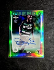 2024-25 Topps Chrome Rookie Auto Geovany Quenda Aqua /199 MINT RC #CA-GQ 💦💦