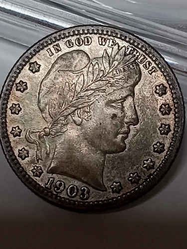 1903-S Barber Quarter — photo from the most recent tracked eBay sale