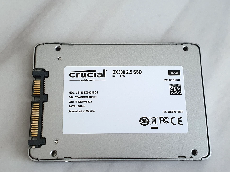 Crucial SSD BX300  480GB 2.5"  S-ATA 3 • MLC • CT480BX300SSD1 - Bild 3 von 4