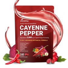 Cayenne Pepper Softgels Supplement Supports Leg Vein Heart and Blood Vessel H...