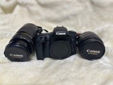 Canon EOS 8000D Digital DSLR Camera with 2 Lenses 18-55mm 75-300mm