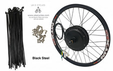 Ebike Hub Motor Spokes and Nipples 20/26/27.5/29 inch For 1500w-3000w Steel