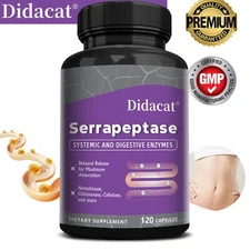 Digestive Enzymes - Digestive, Heart & Joint Health, 30/60/120 Capsules