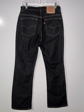Levi's 515 Women's Bootcut, Lower Rise Jeans, Y2K era, 8M MIS, Black Denim