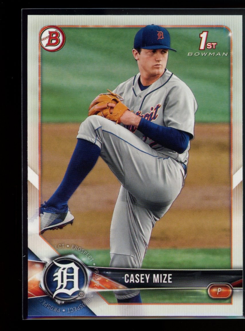 2018 Bowman Draft #BD-1 Casey Mize