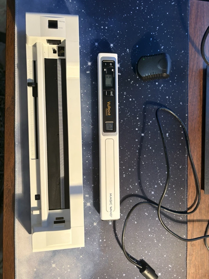 VuPoint Magic Wand Portable Handheld Scanner Auto-Feed Dock, Case, 36GB Micro Sd - Image 2 of 4