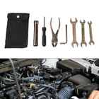 Essential Motorcycle Tool Set Featuring Wrenches and Pliers for Repairs