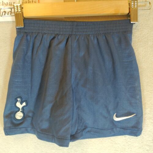 Tottenham Hotspur Football Shorts Spurs Nike Boys Navy Small Age 4-5 Years 110c - Picture 1 of 6