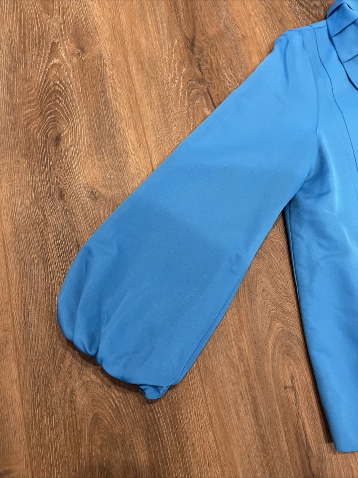 Chaqueta de Lluvia Dennis By Dennis Basso Cortavientos Capucha Azul Talla Grande Foto 4 de 4