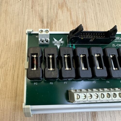 AUTOMATION DIRECT ZIPLINK ZL-CM08TF 8 POINT I/O FUSED CONNECTOR MODULE 20 PIN - Picture 7 of 15
