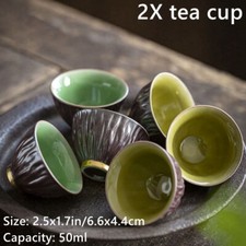 Petit Tasse Thé Bol Porcelaine Céramique Kung Fu de Thé Vaisselle Japonais 50ml