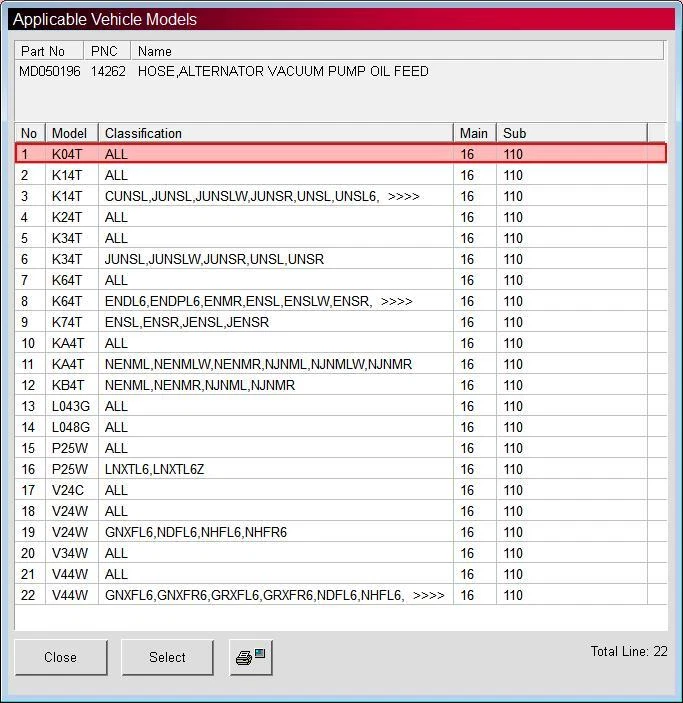 4D56 2.5D Alternator Vacuum Pump Oil Feed Hose for Mitsubishi Pajero 90-04 L200 - Image 3 of 4