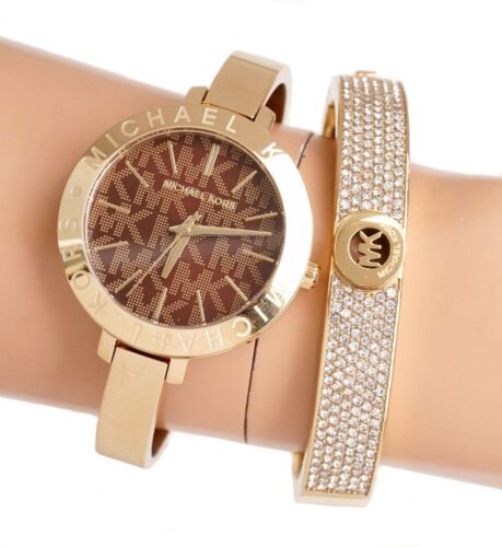 Montre Michael Kors montre pour femme montre-bracelet MK4622 Jaryn IP or neuve - Photo 6 sur 12