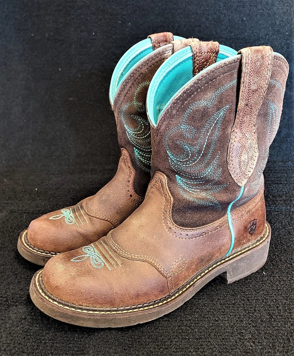Ariat women's fatbaby hotsell heritage dapper western boots