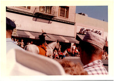 Native Woman in Parade 501 Main Street Klamath Falls Oregon 1960s Vintage Photo