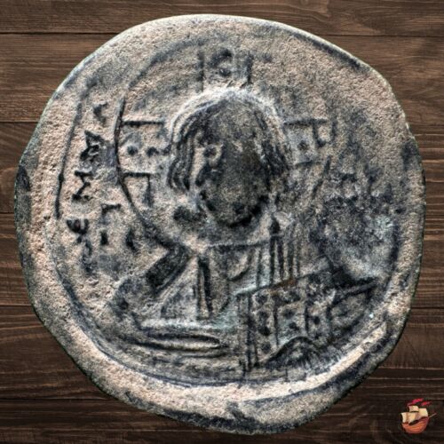 Byzantine coin - Anonymous follis (Class A2) Basil II Constantine VI 30mm #t103