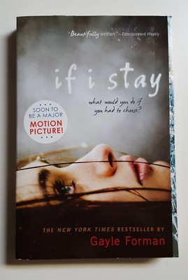 If I Stay by Gayle Forman Paperback EUC