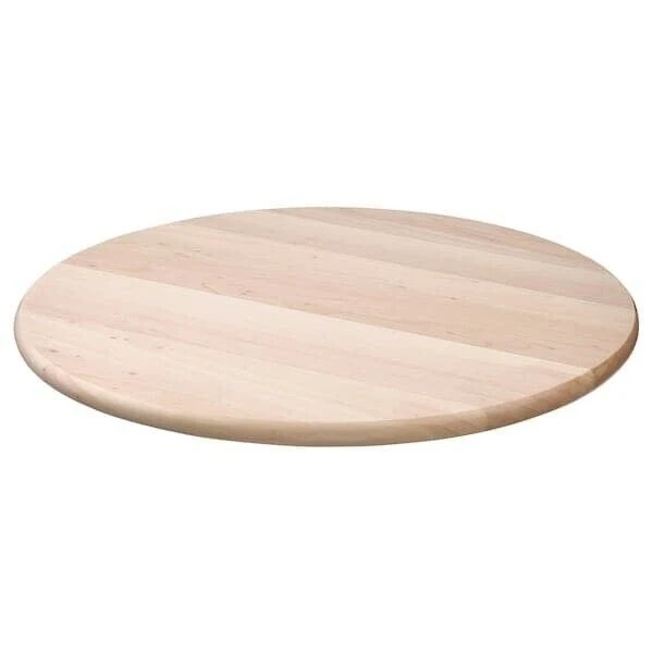 ROUND WOODEN MULTI-PURPOSE BOARD WITH LEGS COOKING ROTI CHOPPING FRUIT BREAD
