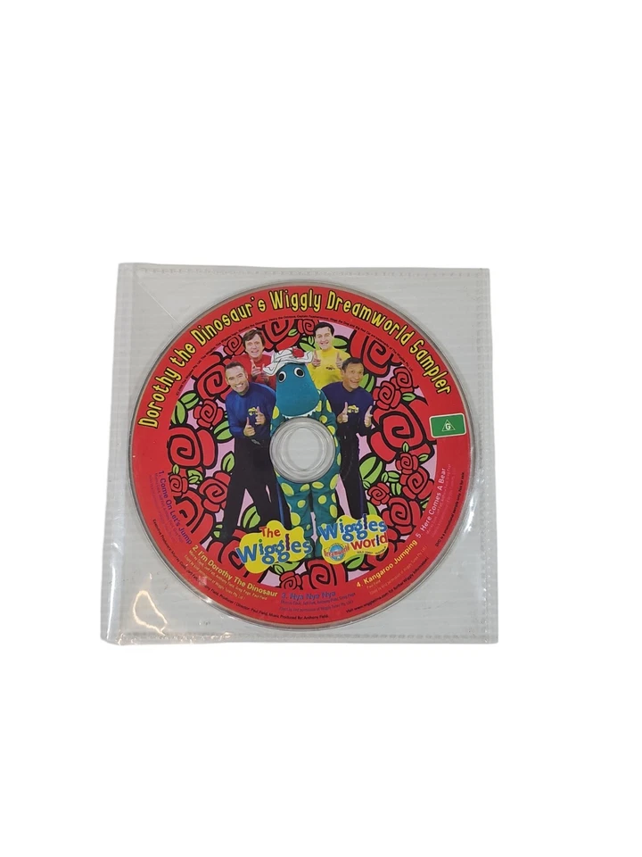 The Wiggles Dorothy the Dinosaur's Wiggly Dreamworld Sampler DVD Very Rare VGC  - Image 2 of 4