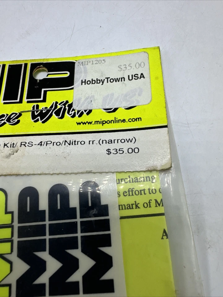 MIP Racing #1205 Shiny CVD Kit RS-4 Pro Nitro Narrow New Old Stock Rare - Image 2 of 4