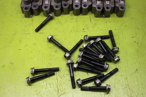 1988-1996 Suzuki GSX600F Katana 600 Cam Shaft Holder Hold Down Cap Complete Set - Foto 2 di 7